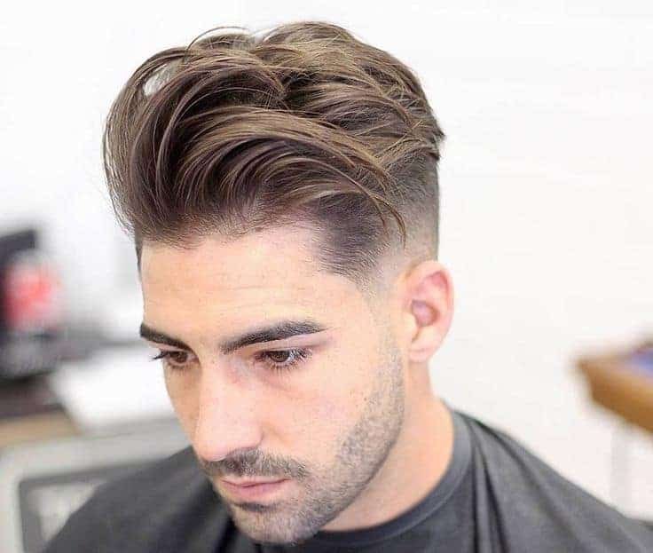 Textured styling on thick hair, layers create movement instead of bulk